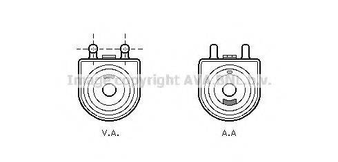 AVA QUALITY COOLING PE3297 масляний радіатор, моторне масло