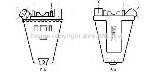 AVA QUALITY COOLING PE4139 Інтеркулер