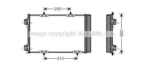 AVA QUALITY COOLING PEA5291D Конденсатор, кондиціонер