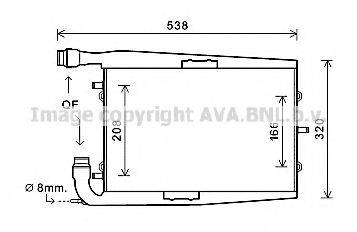 AVA QUALITY COOLING PR2073 Радіатор, охолодження двигуна