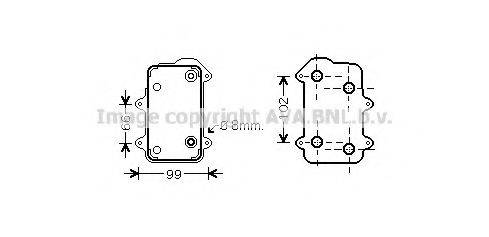 AVA QUALITY COOLING PR3051 масляний радіатор, моторне масло