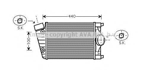 AVA QUALITY COOLING PR4070 Інтеркулер