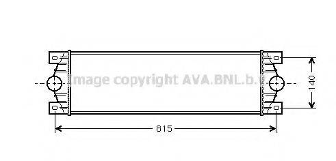 AVA QUALITY COOLING RT4089 Інтеркулер