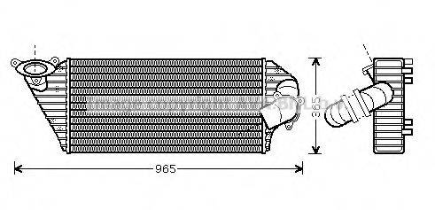 AVA QUALITY COOLING RT4298 Інтеркулер