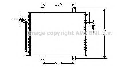 AVA QUALITY COOLING RT5195 Конденсатор, кондиціонер