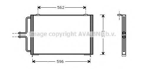 AVA QUALITY COOLING RT5236 Конденсатор, кондиціонер