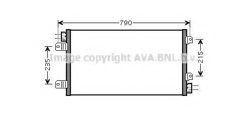 AVA QUALITY COOLING RT5342 Конденсатор, кондиціонер