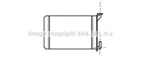 AVA QUALITY COOLING RT6028 Теплообмінник, опалення салону