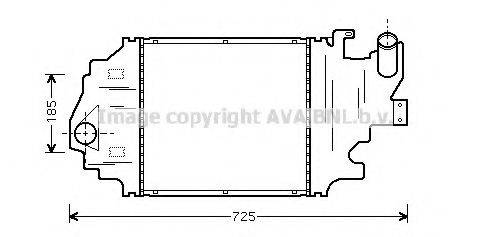 AVA QUALITY COOLING RTA4320 Інтеркулер