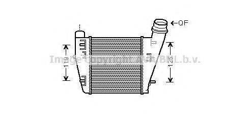 AVA QUALITY COOLING RTA4423 Інтеркулер