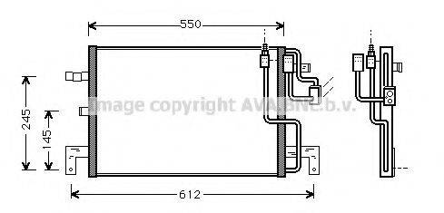 AVA QUALITY COOLING SB5032 Конденсатор, кондиціонер