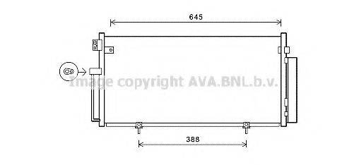 AVA QUALITY COOLING SU5078 Конденсатор, кондиціонер