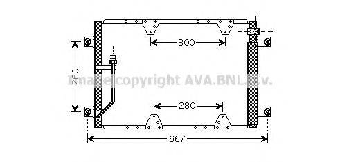 AVA QUALITY COOLING SZ5107D Конденсатор, кондиціонер