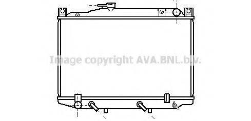 AVA QUALITY COOLING TO2033 Радіатор, охолодження двигуна
