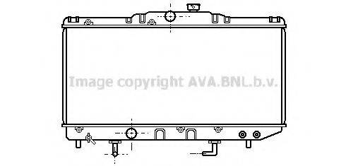 AVA QUALITY COOLING TO2159 Радіатор, охолодження двигуна