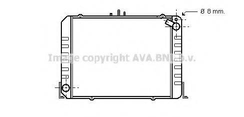 AVA QUALITY COOLING TO2215 Радіатор, охолодження двигуна