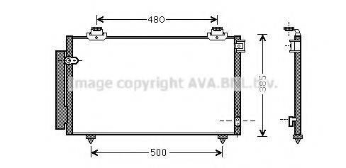 AVA QUALITY COOLING TO5431D Конденсатор, кондиціонер