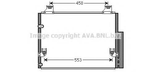 AVA QUALITY COOLING TO5563D Конденсатор, кондиціонер