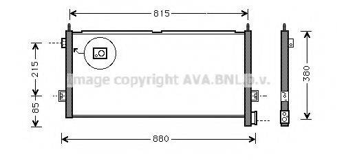 AVA QUALITY COOLING VL5025 Конденсатор, кондиціонер