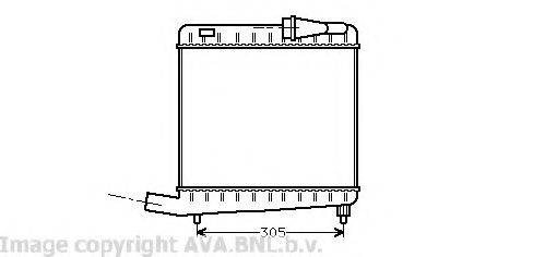 AVA QUALITY COOLING VO4045 Інтеркулер