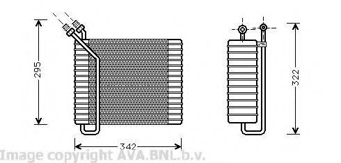 AVA QUALITY COOLING VOV025 Випарник, кондиціонер