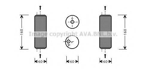 AVA QUALITY COOLING VWD293 Осушувач, кондиціонер