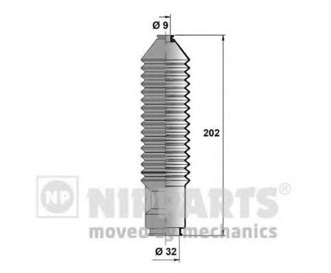 NIPPARTS J2841004 Комплект пильника, рульове керування