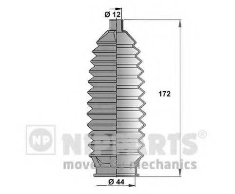 NIPPARTS J2844003 Комплект пильника, рульове керування