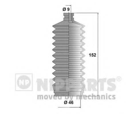 NIPPARTS J2846011 Комплект пильника, рульове керування