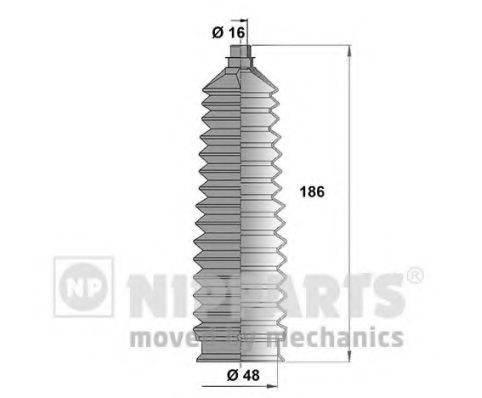 NIPPARTS N2840307 Комплект пильника, рульове керування