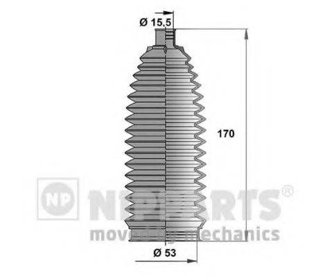 NIPPARTS N2842041 Комплект пильника, рульове керування