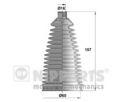 NIPPARTS N2842045 Комплект пильника, рульове керування