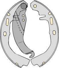 MGA K620553 Комплект гальм, барабанний гальмівний механізм