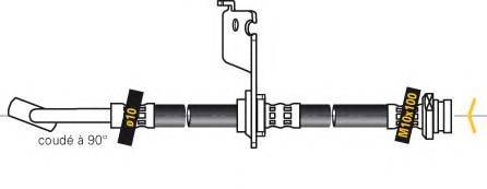 MGA F6956 Гальмівний шланг