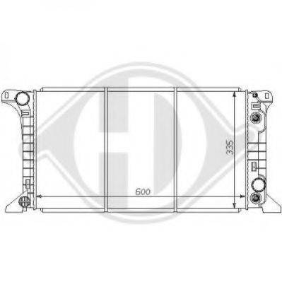 DIEDERICHS 8110174 Радіатор, охолодження двигуна
