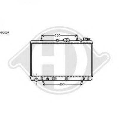 DIEDERICHS 8112114 Радіатор, охолодження двигуна
