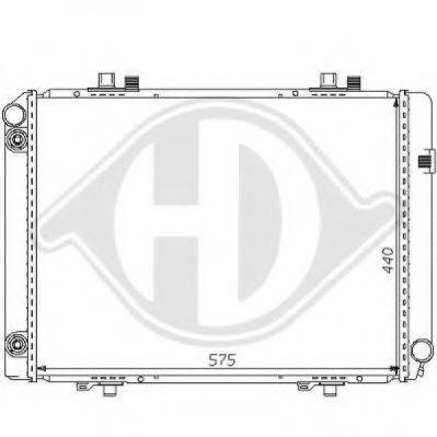 DIEDERICHS 8121156 Радіатор, охолодження двигуна