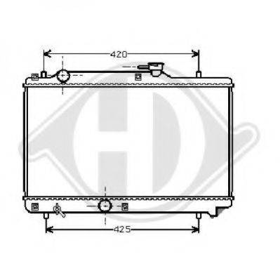DIEDERICHS 8136115 Радіатор, охолодження двигуна