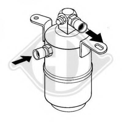 DIEDERICHS 8161403 Осушувач, кондиціонер