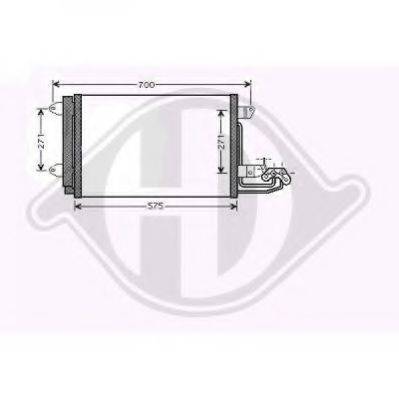 DIEDERICHS 8221402 Конденсатор, кондиціонер