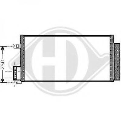 DIEDERICHS 8300501 Конденсатор, кондиціонер