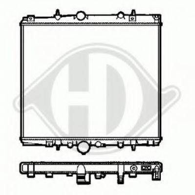 DIEDERICHS 8349385 Радіатор, охолодження двигуна