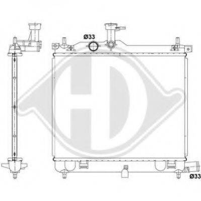 DIEDERICHS 8685205 Радіатор, охолодження двигуна