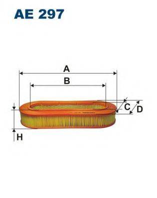 FILTRON AE297 Повітряний фільтр