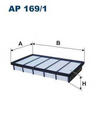 FILTRON AP1691 Повітряний фільтр