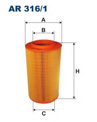 FILTRON AR3161 Повітряний фільтр