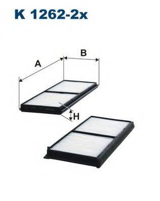 FILTRON K12622X Фільтр, повітря у внутрішньому просторі