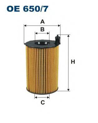 FILTRON OE6507 Масляний фільтр