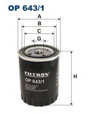 FILTRON OP6431 Масляний фільтр