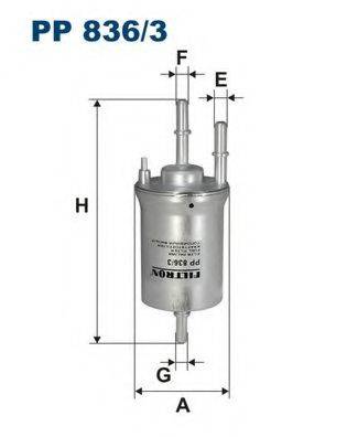 FILTRON PP8363 Паливний фільтр